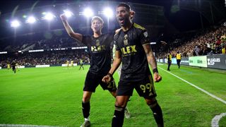 At the Whistle: LAFC 4, RSL 0 (LAFC). Photo by USA Today Sports Images